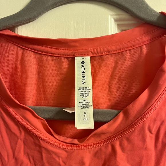 Athleta mesh back workout top - Picture 3 of 4